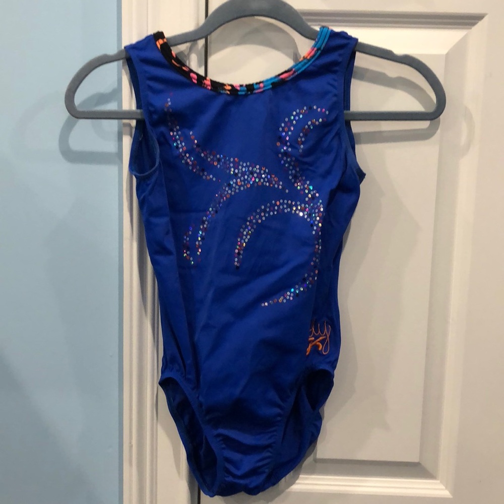 Blue Leotard GK - nylon